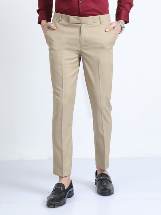 Black Double Pleated Formal Pants